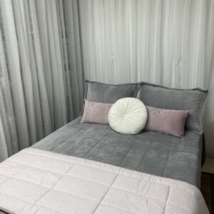 Comforter Sherpa Kira Gris