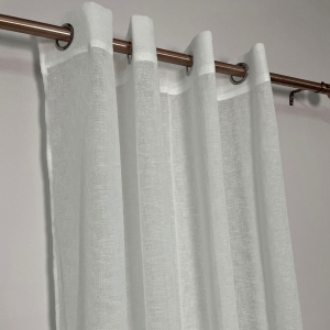 Visillo Blanco Liso