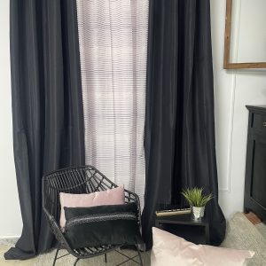 PEMBA HOGAR 6 Cortina Negra