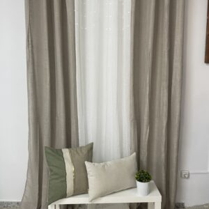 PEMBA HOGAR 7 Cortina Jasmin Camel