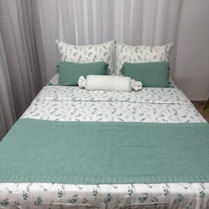 PEMBA HOGAR 4 Colcha Sakura Azul